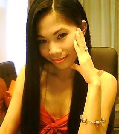 Cirila at home in Bonifacio Global City, Metro Manila, Philippines, in 2011.